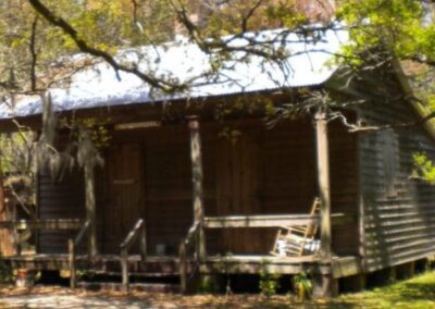 4. Slave cabins at the Destrehan Plantation