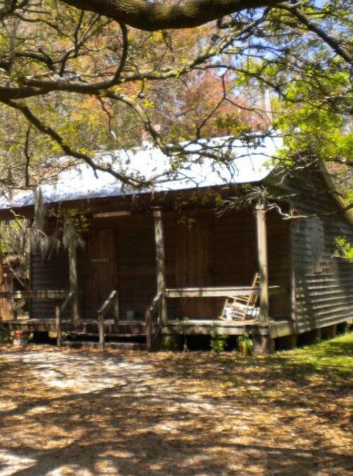 4. Slave cabins at the Destrehan Plantation